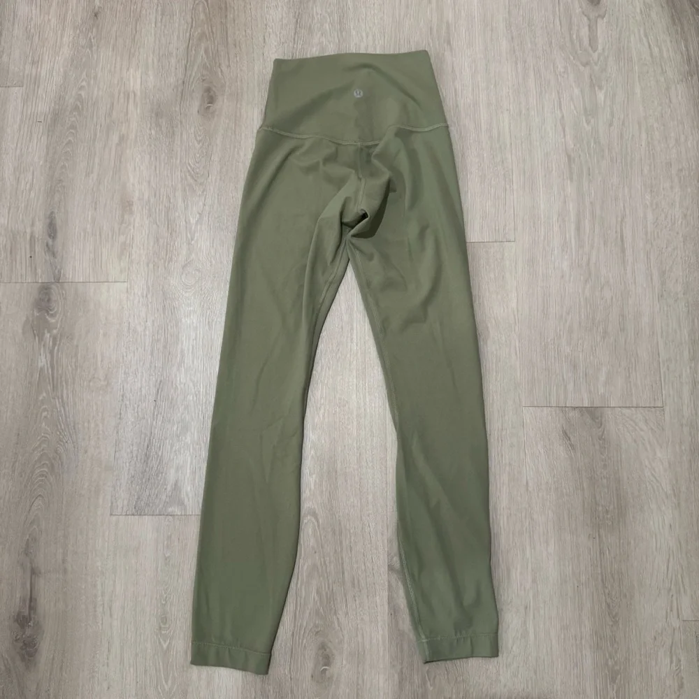 lululemon olive rosemary green nulu align high rise yoga leggings workout pants